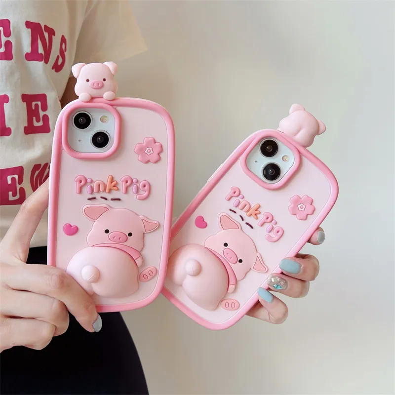 Baby Pink Pattern iPhone Case – Pickipo