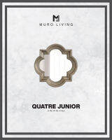 กระจกตกแต่งผนังดีไซน์ Muro Living รุ่น QUATRE JUNIOR