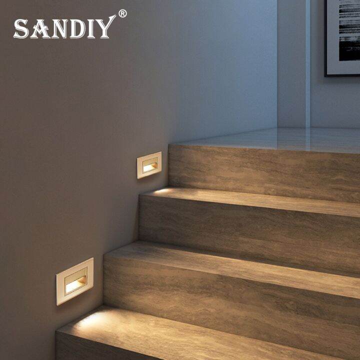 sandiy-american-led-step-light-wall-lamp-pir-sensor-motion-night-lighting-for-stair-aisle-closets-recessed-sconce-us-size-box-night-lights