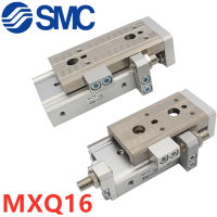 MXQ16L ใหม่ SMC เดิมของแท้สไลด์คู่มือกระบอกนิวเมติก MXQ16-10 MXQ16-20 MXQ16-30