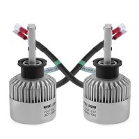 2Pcs Plug &amp; Play COB LED Headlight 72W 8000LM Car LED Headlights Head Lamp Fog Light Auto Accessories Parts