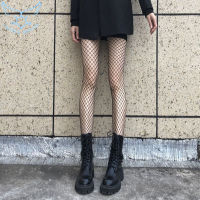 【Free Shipping】Fishnet โบว์โบว์ถุงน่องถุงน่องกางเกงสำหรับผู้หญิงยาวบางสีดำผ้าไหมขนาดใหญ่ตาข่ายถุงเท้าราคาไม่แพง