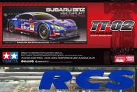 ? TAMIYA 58607A ชุดคิท TT-02 Subaru BRZ R&amp;D Sport 2014 Rd.2 Fuji ไม่มีสปีดคอนโทรล (without ESC) ชุดคิทรถบังคับวิทยุ