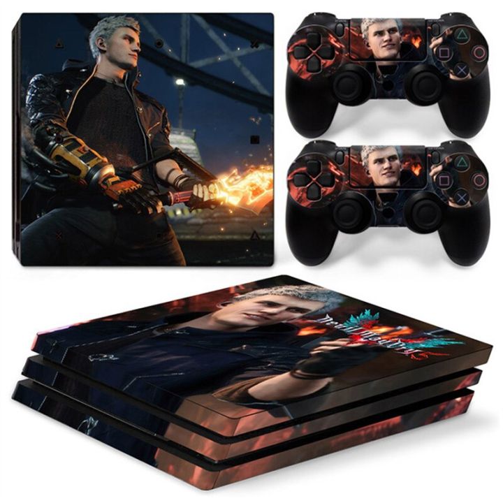 mq-รูปแบบใหม่-ps4เกม-maycry5โปรสติ๊กเกอร์สกินรูปลอกฝาครอบสำหรับ-ps4โปรคอนโซลและ2ตัวควบคุม-ps4กรอบและที่คลุมผิวมืออาชีพ