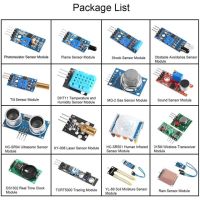 ชุดเซ็นเซอร์45ประเภทชุดเซนเซอร์37ชุดเซ็นเซอร์สำหรับเริ่มต้นสำหรับ Arduino ราสเบอร์รี่ Pi เซ็นเซอร์16 In 1ชุดสำหรับเริ่มทำโปรเจกต์หุ่นยนต์