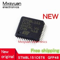 C6T6 STM8L151 STM8L151C6T6 5ชิ้น ~ 50ชิ้น LQFP48ของแท้ใหม่มีในสต็อก8BIT แฟลช32KB