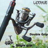 [HOT LIAXLLWISAAZH 534] LINNHUE Reel LK1000-3000ตกปลาลากสูงสุด18กก. Spinning Reel Double Handle Grip ทั้งหมดสำหรับสินค้าตกปลา Pesca Fishing Reel