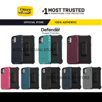 OtterBox Defender Series สำหรับ Apple iPhone 11 12 13 Pro Max / iPhone 12 13 Mini / iPhone XS Max / XR / XS / X / iPhone 8 7 Plus เคสโทรศัพท์