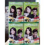 1 hộp  12 gói gội nhuộm thảo dược Super Nova thái lan