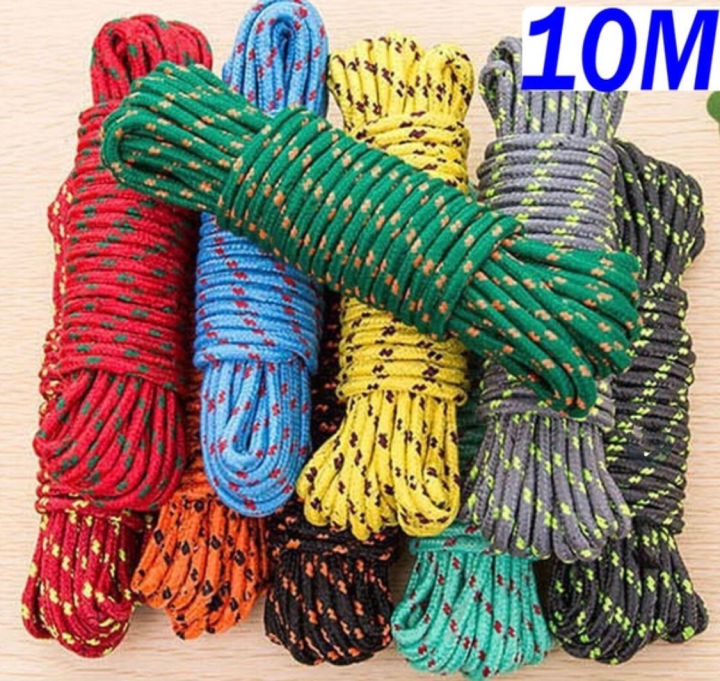 10Meter Bold Quilt Hanging Clothes Clothesline Binding Rope Outdoor ...