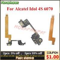 Novaphopat Original สำหรับ Alca Idol 4S 6070เชื่อมต่อกระดานหลัก Interboard USB Charger Port แท่นชาร์จไมโครโฟน Flex Cable