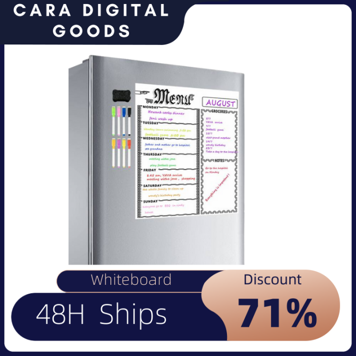 A3 Refrigerator Weekly Planner Whiteboard Lazada
