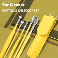 ♟ 6PCS Ear Cleaner Wax Removal Tool Earpick Sticks Earwax Remover Curette Ear Pick Cleaning Ear Cleanser Spoon Health Care Earpick