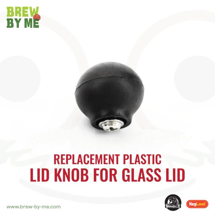 Replacement Plastic Lid Knobs for glass lid ที่จับสีดำสำหรับฝาปิด BrewZilla 35L &amp; 65L