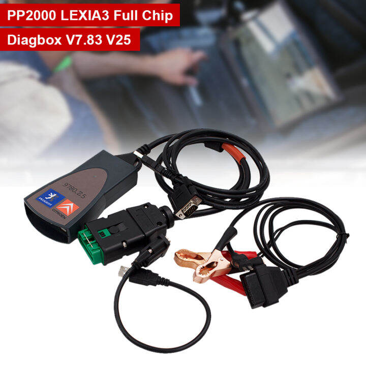 LS [ready Stock] PP2000 Lexia 3 Diagnostic Scanner Diagbox For Citroen ...