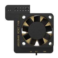 for 4B 3B+ 3B Mini PWN Speed Regulation CPU Cooling Fan Radiator with Switch for Raspbian