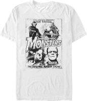 Mens Universal Monsters Original Monster Flicks T-Shirt