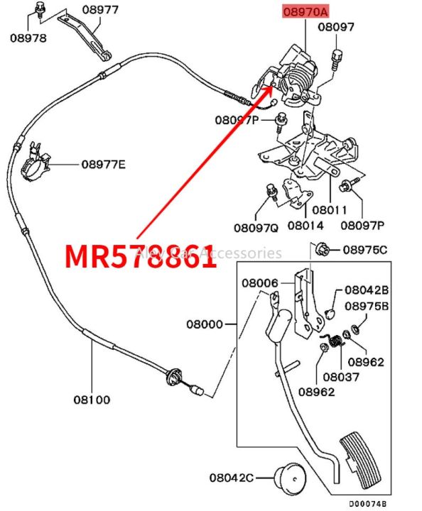 mr578861-mr578861-accelerator-เหยียบคันเร่งตำแหน่งเซ็นเซอร์วาล์วสำหรับ-n84-4g69-cu5w-เครื่องยนต์สำหรับ-byd-f6-s6-m6