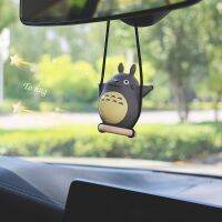 【jw】✇  Pingente De Carro Pendurado Kawaii Ornamento Kiki Figura Anime Homem Sem Rosto Decoração de Interiores Acessórios Espelho Retrovisor