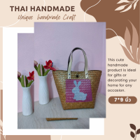 สินค้าเข้าแบบใหม่ !! กระจูดสาน กระเป๋าสาน krajood bag thai handmade งานจักสานผลิตภัณฑ์ชุมชน otop วัสดุธรรมชาติ ส่งตรงจากแหล่งผลิต #กระจูด #กระเป๋า