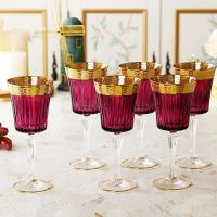 Crystal Glass Red Wine Cup High-Grade Czech Republic Champagne Glasses Goblet Cups Wedding Bar Hotel Party Drinkware Home Decor