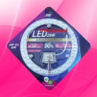 ( Promotion+++) คุ้มที่สุด JMF แผงไฟ LED 28w แสงขาว (มอก.)หลอดไฟ LED แผงไฟ LED หลอดไฟนีออนกลม แผงไฟ LED กลม แผงไฟแม่เหล็ก โคมซาลาเปา ราคาดี หลอด ไฟ หลอดไฟตกแต่ง หลอดไฟบ้าน หลอดไฟพลังแดด