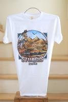 เสื้อยืดวินเทจ ลาย STURGIS -Sport-T Vintage Sine 1970 ผ้า 50/50 Label  USA