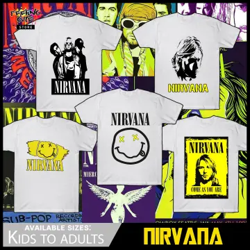 Nirvana 2024 shirt lazada