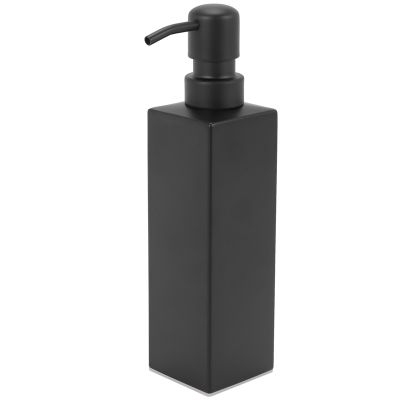 New Stainless Steel Handmade Black Liquid Soap Dispenser Bathroom Accessories Kitchen Hardware Convenient Modern