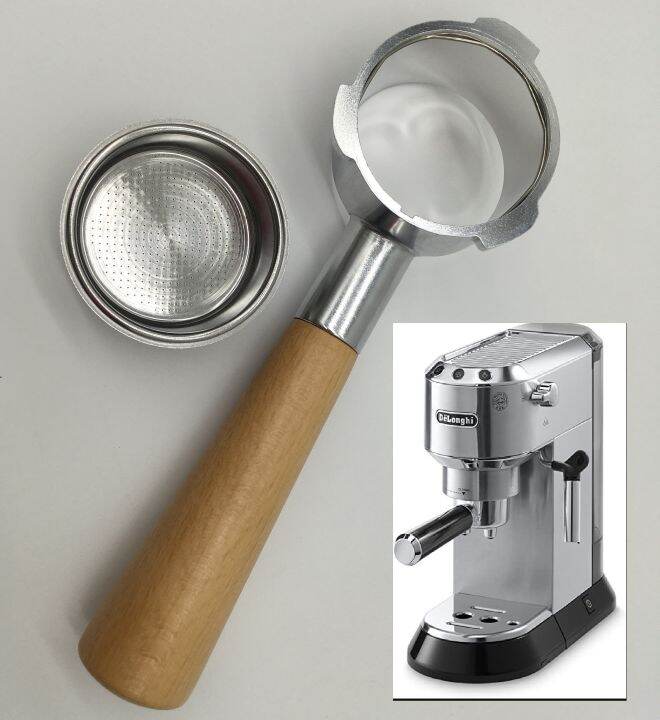 Delonghi EC680 EC685 EC785 EC885Series 51M 3Ears Bottomless Portafilter Filter Holder Eupa