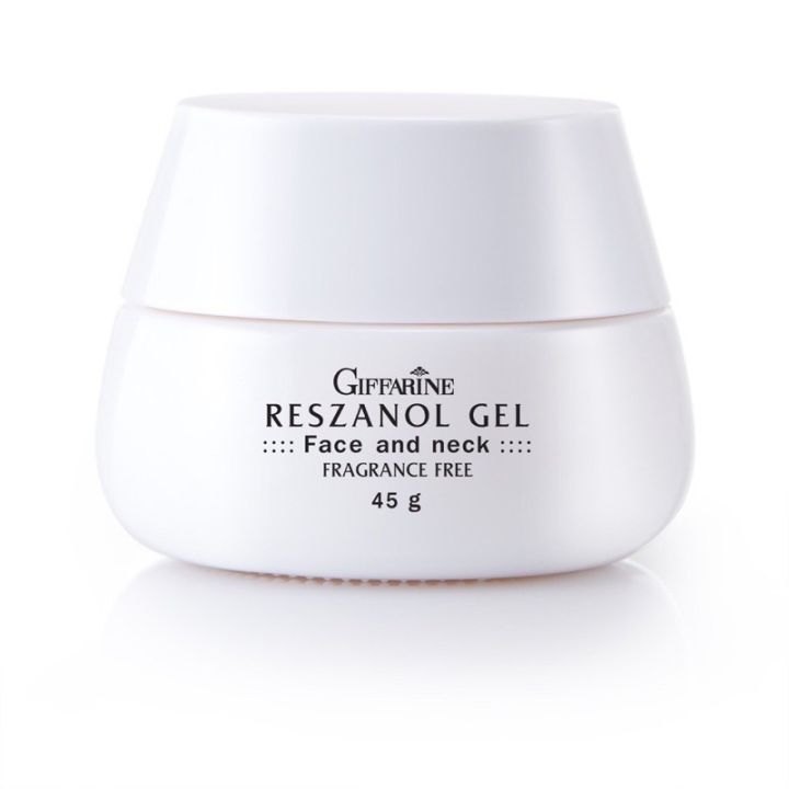 เรสซานอล-เจล-reszanol-gel-giffarine-สารสกัดจากเปลือกองุ่นแดง-ผลิตภัณฑ์บำรุงผิวหน้าและลำคอ