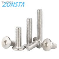 M2 M2.5 M3 M4 M5 M6 M8 A2 304 Stainless Steel Hex Hexagon Socket Ultra Thin Super Flat Wafer Head Computer Screw Car Bolt