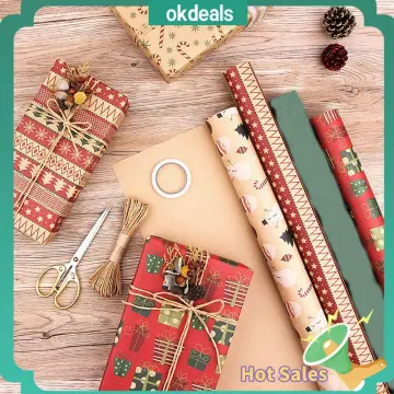 Shop Christmas Gift Wrap Matte with great discounts and prices