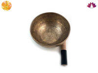 ขันทิเบตแฮนด์เมด ขนาด19.2ซม. น้ำหนัก1050กรัม ชามทำสมาธิแฮนด์เมด Tibetan Handmade Singing Bowl