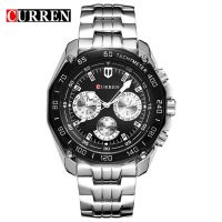 Curren/Carrian 8077 Mens Quartz Watch Waterproof Mens Watch Casual Business Watch Watch 【QYUE】