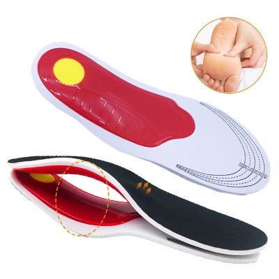：《》{“】= Flat Foot Template Arch Support Orthopedic Insole Plantar Fasciitis Heel Pain Orthopedic Insole Sneakers Insole
