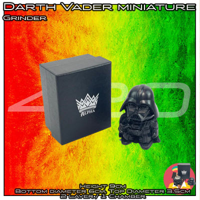 ที่บด ตัวบดสมุนไพร  Darth Vader Miniture Grinder 90mm Height 128 gram สต็อคอยู่ไทย จัดส่งรวดเร็ว