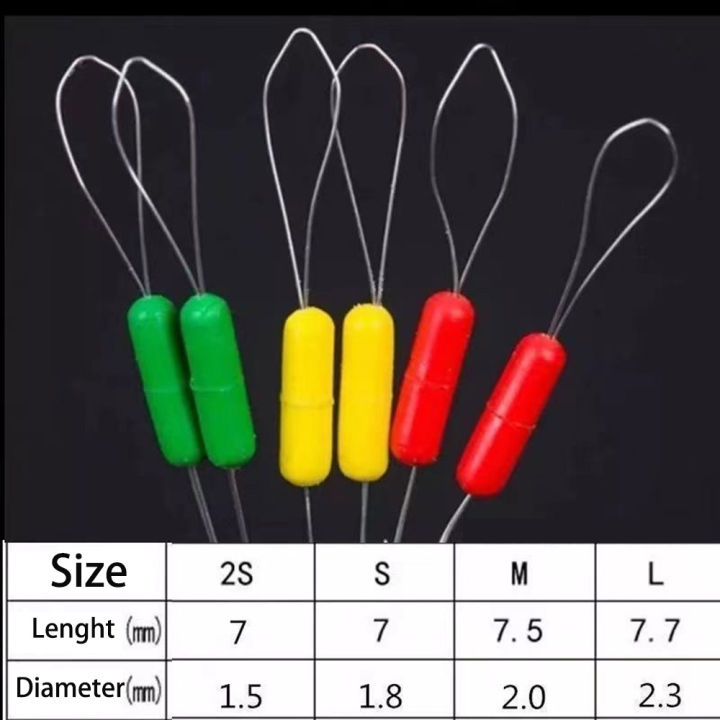 600ชิ้น100กลุ่มที่มีสีสันลอยยางหยุดปลาคาร์พสายการประมงต้านทานพื้นที่ถั่วรูปไข่ลอยกันชนถั่วเชื่อมต่อ-sml
