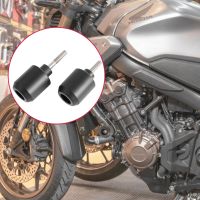 ♛ตัวเลื่อนกรอบรถจักรยานยนต์ CB650R 2020 2019เครื่องป้องกันการกระแทกกันกระแทกล้มเคสไอแพดสำหรับฮอนด้า CB650F CBR650F 2014-2021