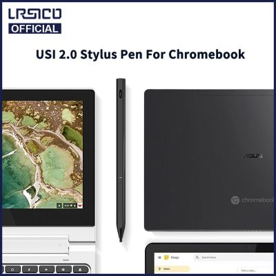 ปากกาสไตลัส Chromebook USI 2.0การถูกดทับด้วยฝ่ามือ4096ไวต่อแรงกดเหมาะสำหรับ Lenovo Acer HP Samsung ASUS Chromebook แท็บเล็ตพีซี
