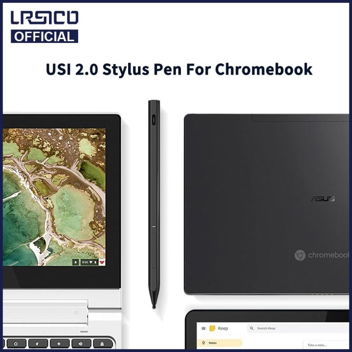 ปากกาสไตลัส-chromebook-usi-2-0การถูกดทับด้วยฝ่ามือ4096ไวต่อแรงกดเหมาะสำหรับ-lenovo-acer-hp-samsung-asus-chromebook-แท็บเล็ตพีซี