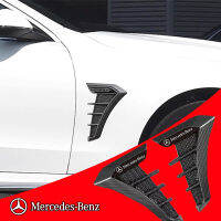 แถบสติกเกอร์ติดรถฉลากด้านข้างยางไฟเบอร์คาร์บอนกันชนรถสำหรับ Mercedes Benz E200 Glla Glk GLE53 AMG Glc C260 C200 10/40/65 HP CLA18