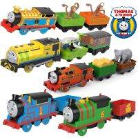 Genunie เครื่อง Thomas And Friends โทมัสไฟฟ้ารถไฟของเล่น Thomas Nia Kana Diesiel ของเล่นโมเดลสำหรับเป็นของขวัญอุปกรณ์สำหรับงานเลี้ยงวันเกิดเด็กชาย