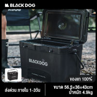 BlackDog ถังน้ำแข็ง ถังแช่น้ำแข็ง แคมป์ปิ้งตู้อบตู้เย็นแบบพกพากลางแจ้งตั้งแคมป์น้ําแข็งบล็อกเย็นรถถังน้ําแข็ง