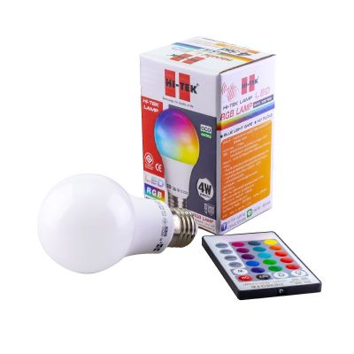 ECO Series หลอด LED เปลี่ยนสี RGB/W E27 พร้อมรีโมท