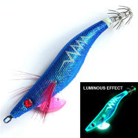 Luminous Fishing Lure Glow In Dark Swimbait Simulation Jigging Hard Bait พลาสติกเหมือนจริงสำหรับ Octopus Cuttlefish Fishing Tackle