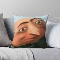 [FAZOZO Home Textile Store] Gru Meme ถุงซิปตกแต่งหมอนอิงโซฟาผ้าลินินโพลีเอสเตอร์ปลอกหมอนสี่เหลี่ยม