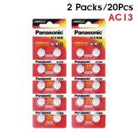 【Be worth】 Panasonic 20Pcs 1.5V AG13 LR1154อัลคาไลน์ S76 LR44 V303 D76A G13A สำหรับของเล่นนาฬิกาเครื่องคิดเลข