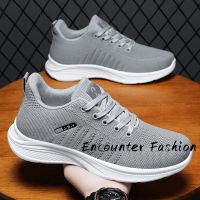 Encounter Fashion  รองเท้าผ้าใบผู้ชาย รองเท้ากีฬาผช รองเท้าแฟชั่นผู้ชาย ใส่สบาย 2023ใหม่ XYD2390QC4 39Z230927