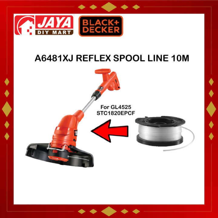 BLACK & DECKER A6481 REFLEX SPOOL LINE 10M 1.5mm FOR GL4525